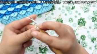 鱼鳞片包包的钩法视频,轻松掌握编织技巧