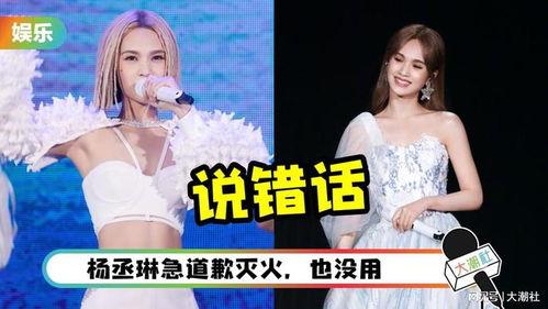 杨丞琳说错话视频,太不妥了！